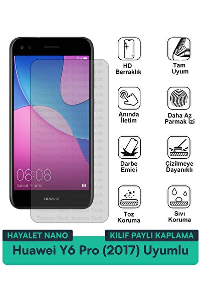 Milat Tech حافظة هواوي Y6 برو (2017) هايلايت نانو متوافقة مع طبقة حماية الشاش...