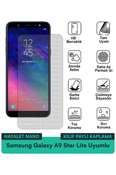 Milat Tech حافظة سامسونج جالاكسي A9 ستار لايت هايلايت نانو متوافقة مع طبقة حم...