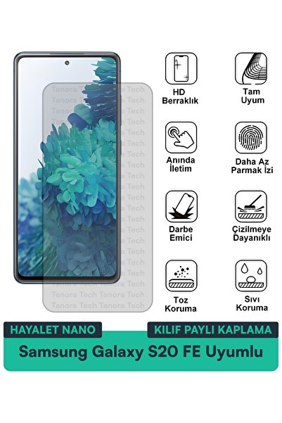 Milat Tech حافظة سامسونج جالاكسي S20 FE هايتل نانو متوافقة مع طبقة حماية الشا...