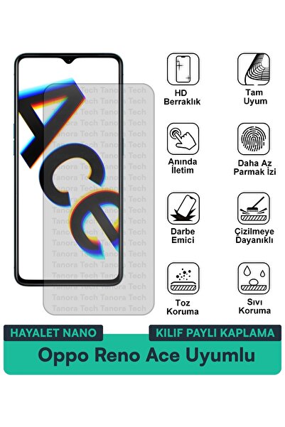 Milat Tech غطاء حماية نانو لهاتف أوبو رينو إيس مع فيلم حماية للشاشة متوافق وط...