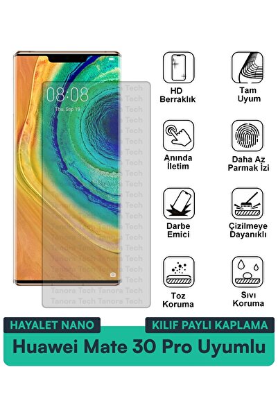 Milat Tech حافظة هواوي ميت 30 برو هايلايت نانو متوافقة مع طبقة حماية الشاشة ا...