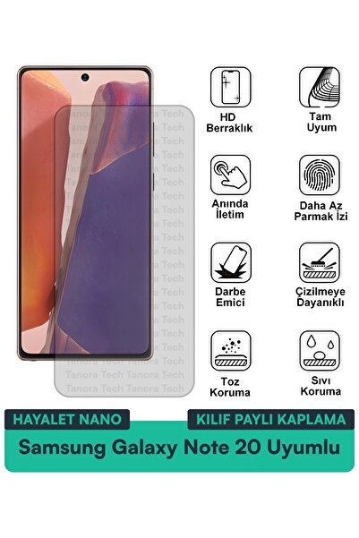 Milat Tech حافظة سامسونج جالاكسي نوت 20 هايلايت نانو متوافقة مع طبقة حماية ال...