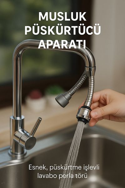 obrigado Flexible Water Saving with Premium Quality Hose 2 Modes Faucet Head Spiral Saver Ergonomic Design