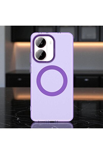 Hatreds Xiaomi Poco X7 Pro Kılıf Magsafe Destekli Şeffaf Telefon Kılıfı – Dar...
