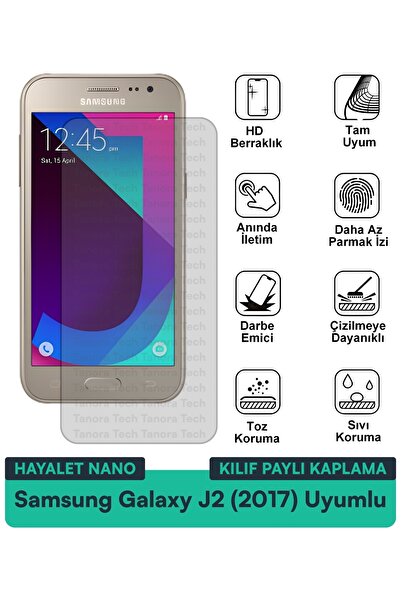 Milat Tech حافظة سامسونج جالاكسي J2 (2017) هايلايت نانو متوافقة مع طبقة حماية...