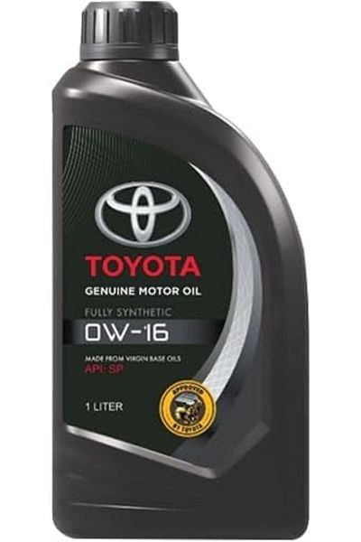 Toyota Original Engine Oil 0W-16 Fully Synthetic API SP, 1 Liter