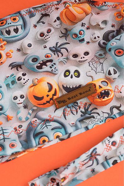 Best Bone Halloween Patterned Surgical Bonnet