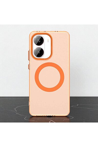 Hatreds Xiaomi Poco X7 Pro Kılıf Magsafe Destekli Şeffaf Telefon Kılıfı – Dar...