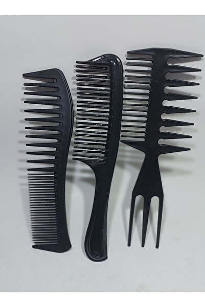 Alsun Επαγγελματικό Σετ Κομμωτηρίου 123 χτένες 3 τεμαχίων