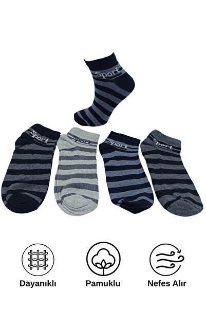 stellare Летни класически спортни чорапи с принт, 8 чифта, двуцветни, за ежедневно носене