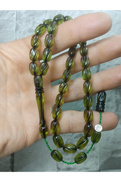 Tasarım Carved Craftsmanship Fire Amber Prayer Beads Şükür Baba