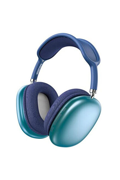 REDz Accessories Căști wireless over-ear, KSC-695, pliabile, apeluri Bluetooth, autonomie baterie 5 ore, albastre