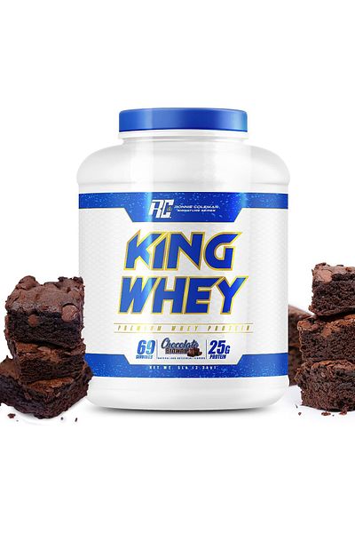 RONNIE COLEMAN SIGNATURE SERIES DEALS Ronnie Coleman Signature Series King Whey - 2.27 kg (Chocolate Brownie)