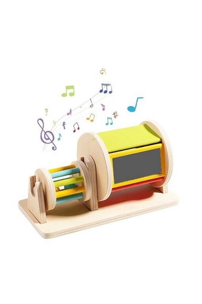 Picodino Jucarie Montessori tambur dublu cu sunete
