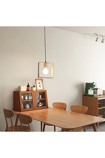Hummer Wooden Single Pendant E27*1L