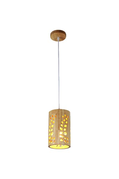 Hummer Single Wooden Pendant Light E27*1L
