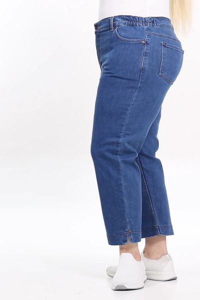 xlargebutik Fully Stretchy High Waist Light Blue Jeans for Those Who Look for Plus Size Jeans