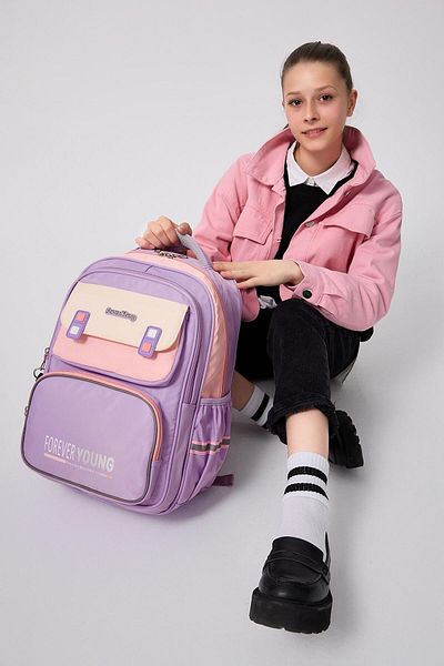H&D COLLECTİON Unisex Full Orthopedic Supported and Rainproof Middle School/Primary School Bag 2210