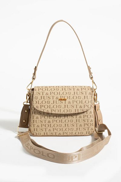 Just Polo Women's Waterproof Stylish and Comfortable Medium Size Shoulder Bag Shopper P232197Pc