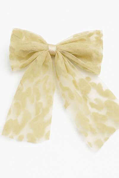 MakeWell Fiyonk Tasarımlı Dantelli Rengarek Klipsli Saç Tokaları