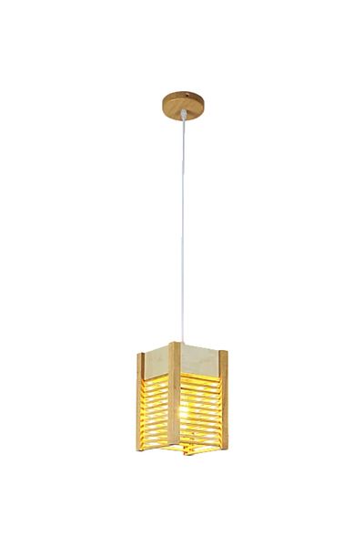 Hummer Pendant Light Wooden E27*1L