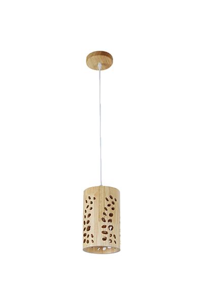 Hummer Single Wooden Pendant Light E27*1L