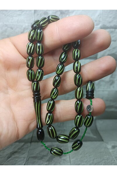 Tasarım Carved Craftsmanship Crimping Amber Prayer Beads Thank You Father