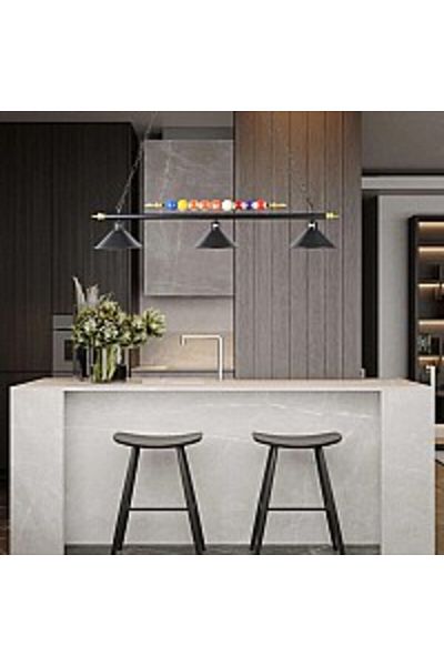 Hummer Modern Black Pendant Light E27*3L