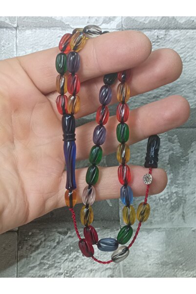 Tasarım Carved Craftsmanship Fire Amber Prayer Beads Şükür Baba