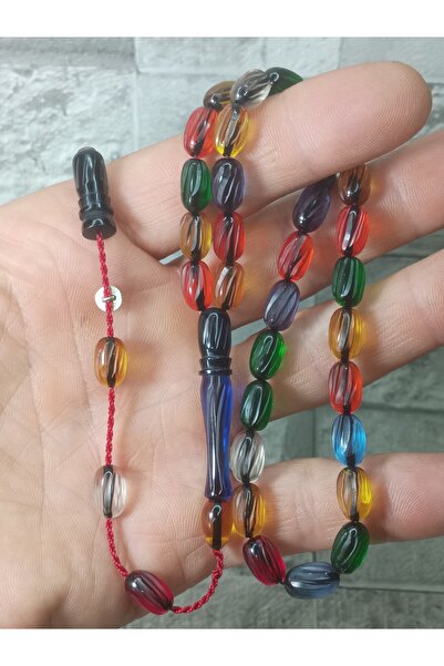 Tasarım Carved Craftsmanship Fire Amber Prayer Beads Şükür Baba