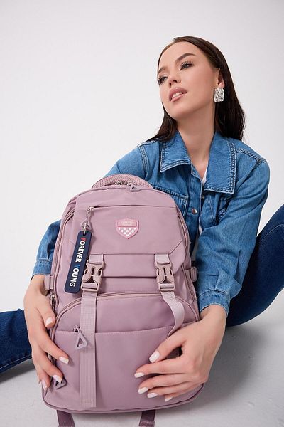 H&D COLLECTİON Unisex Satin Fabric Waterproof Quality School Travel Camping Backpack 2200