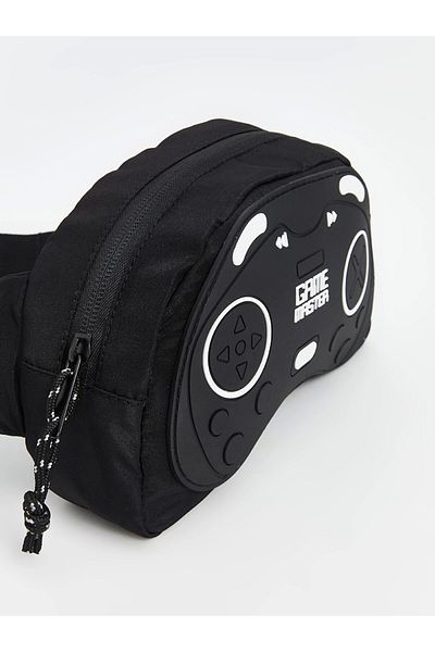 LC Waikiki Lcw Accessories Black Printed Boy's Waist Bag