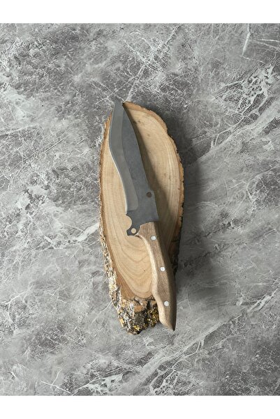 empressnaturalstone El Yapımı Ceviz Kabzeli Kamp & Av Bıçağı – Kılıflı ve Öze...