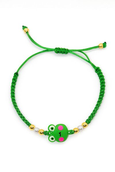 MakeWell Kuromi Hello Kity Cat Frog Panda My Melody Design Drawstring Wristbands