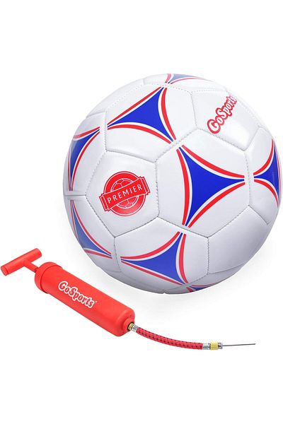 Generic GoSports Premier Soccer Ball with Premium Pump - 6 Pack, Size 3