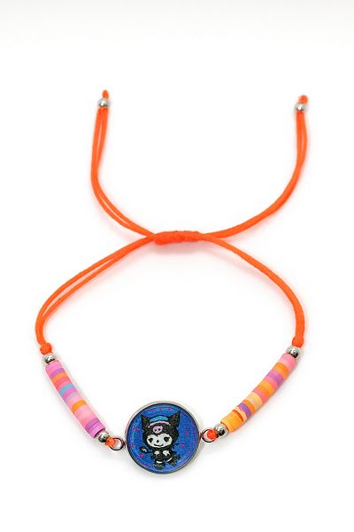 MakeWell Drawstring Wristbands with Kuromi Design