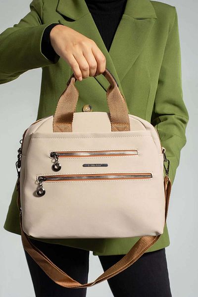 POLO CLUB Women's Long Adjustable Strap 5 Compartment Shoulder and Hand Bag