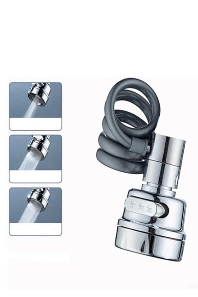 hayret sepeti Maximum Comfort in Water Use with 3-Function Faucet Head with Extendable Hose