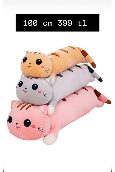 Polly Toys Cat Long Soft Big Size