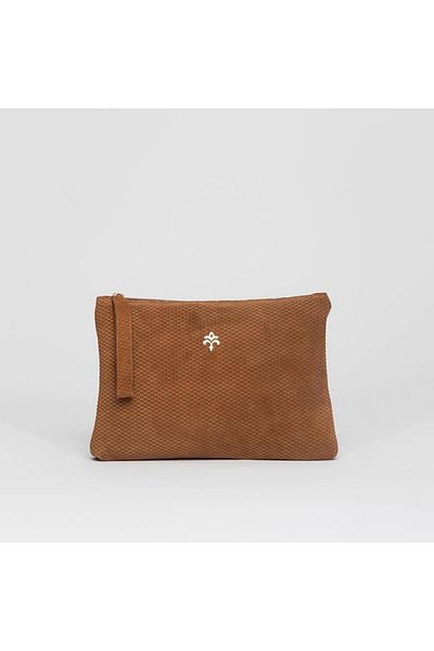 Jacquline Taba Yoana Women's Nubuck Leather Crossbody Bag