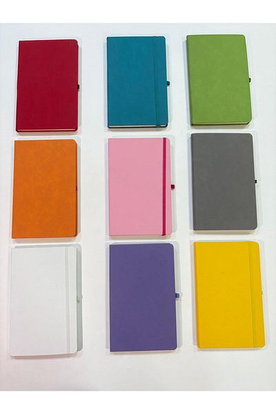 Gürpaş Thermo Leather Elastic Undated Agenda