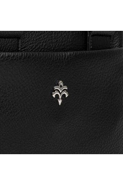 Jacquline Black Renea Leather Women's Handbag