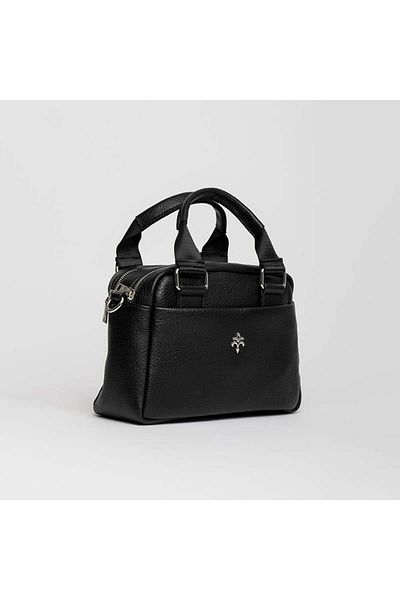 Jacquline Black Renea Leather Women's Handbag