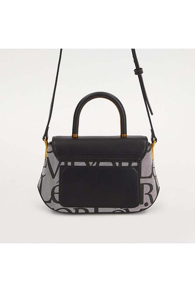 Levidor Black License Printed Women's Casual Handbag