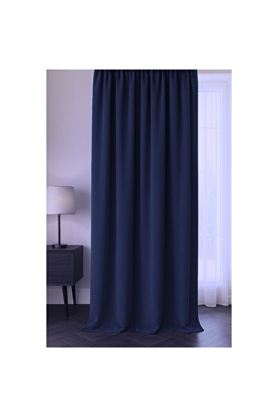 Royalty СИНЯ ШТОРКА З ГУСТИМИ ПЛИСИНАМИ