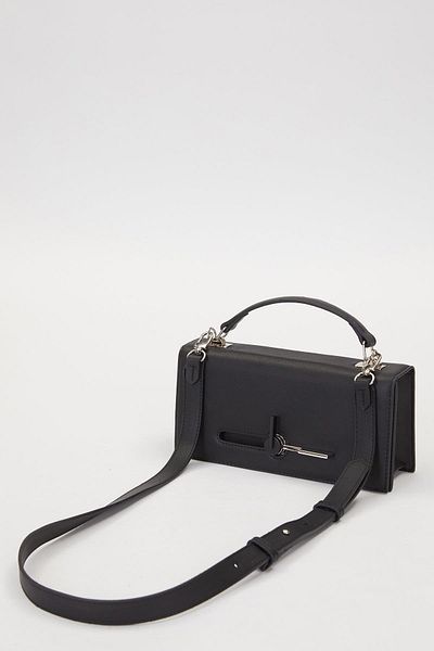 Levidor Black Flip Lock Multi-Purpose Shoulder Bag