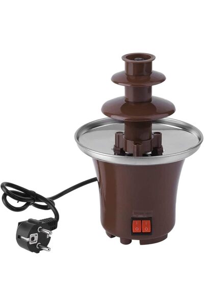 Generic ماكينة نافورة الشوكولاتة، فوندو من الفولاذ المقاوم للصدأ بثلاث طبقات،...