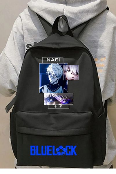 Toum Σακίδιο πλάτης με στάμπα Anime Blue Lock isagi Nagi