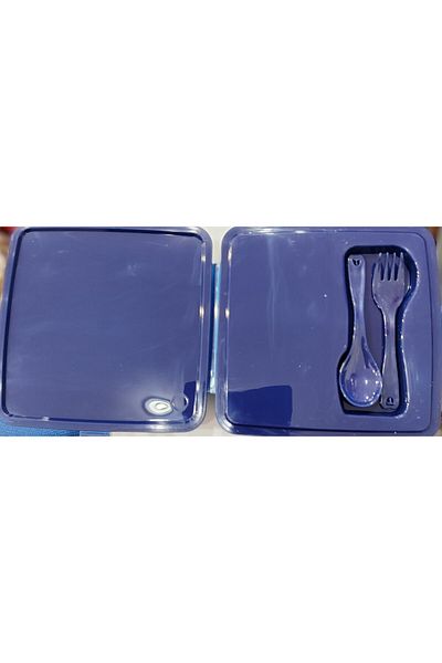ada çanta kırtasiye Fan Plastic 2 Compartment Lunch Box Ad20056