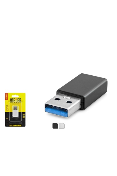 HADRON HDX1029 USB 3.0 to Type-C Dönüştürücü Adaptör Siyah